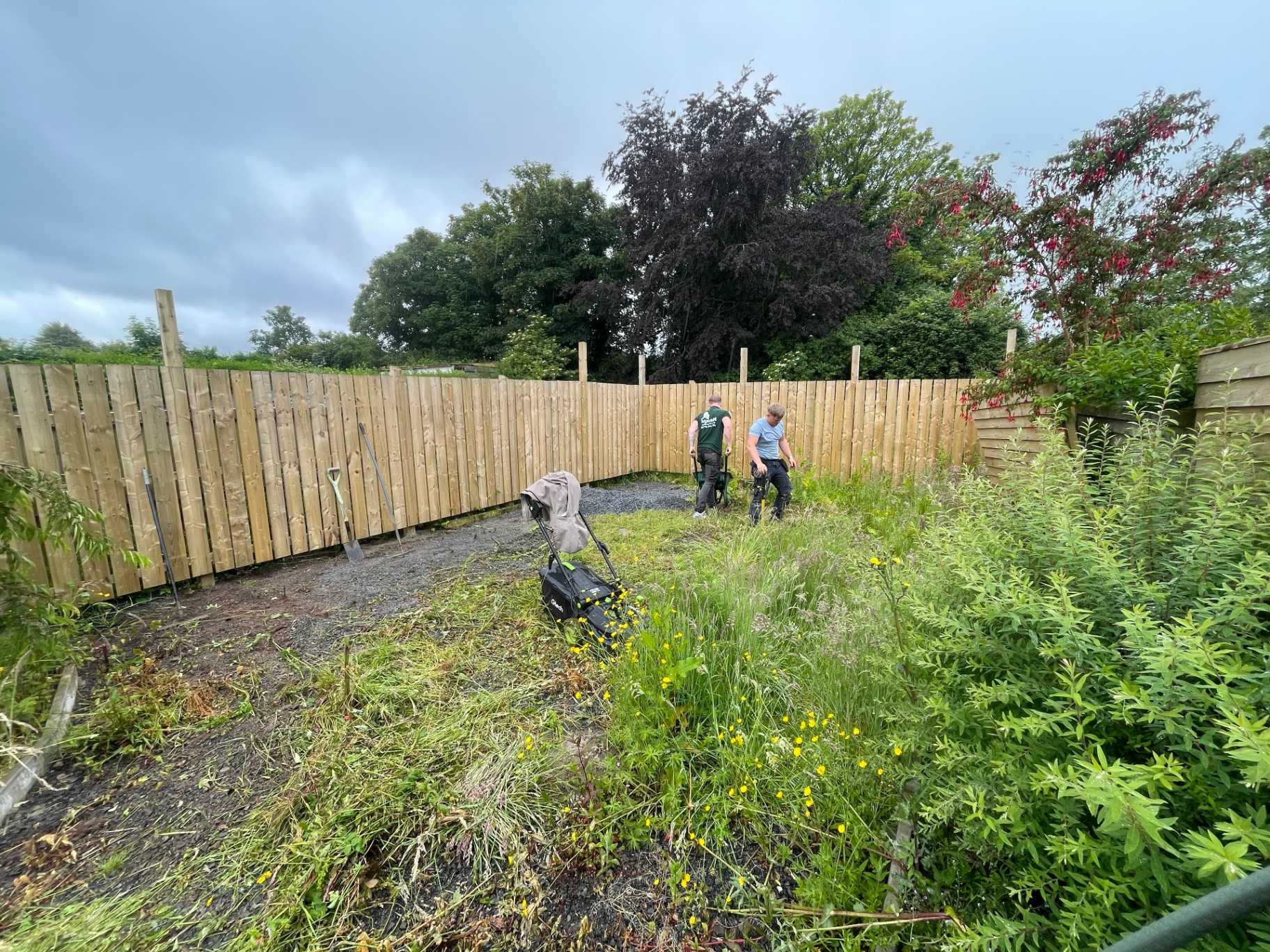 Before: Garden Renovation, Groundworks & Redesign