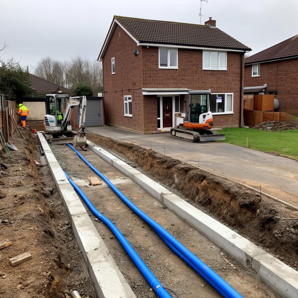 Groundworks & Drainage by MplusM Contracts in Belfast & Northern Ireland